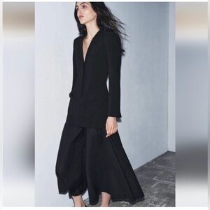 Zara ZW Collection Combined Blazer Dress